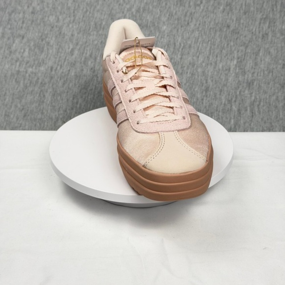 Adidas VL Court Bold Platform Sneakers Wonder Quartz Pink IH9141 Womens 8.5 - Picture 4 of 11